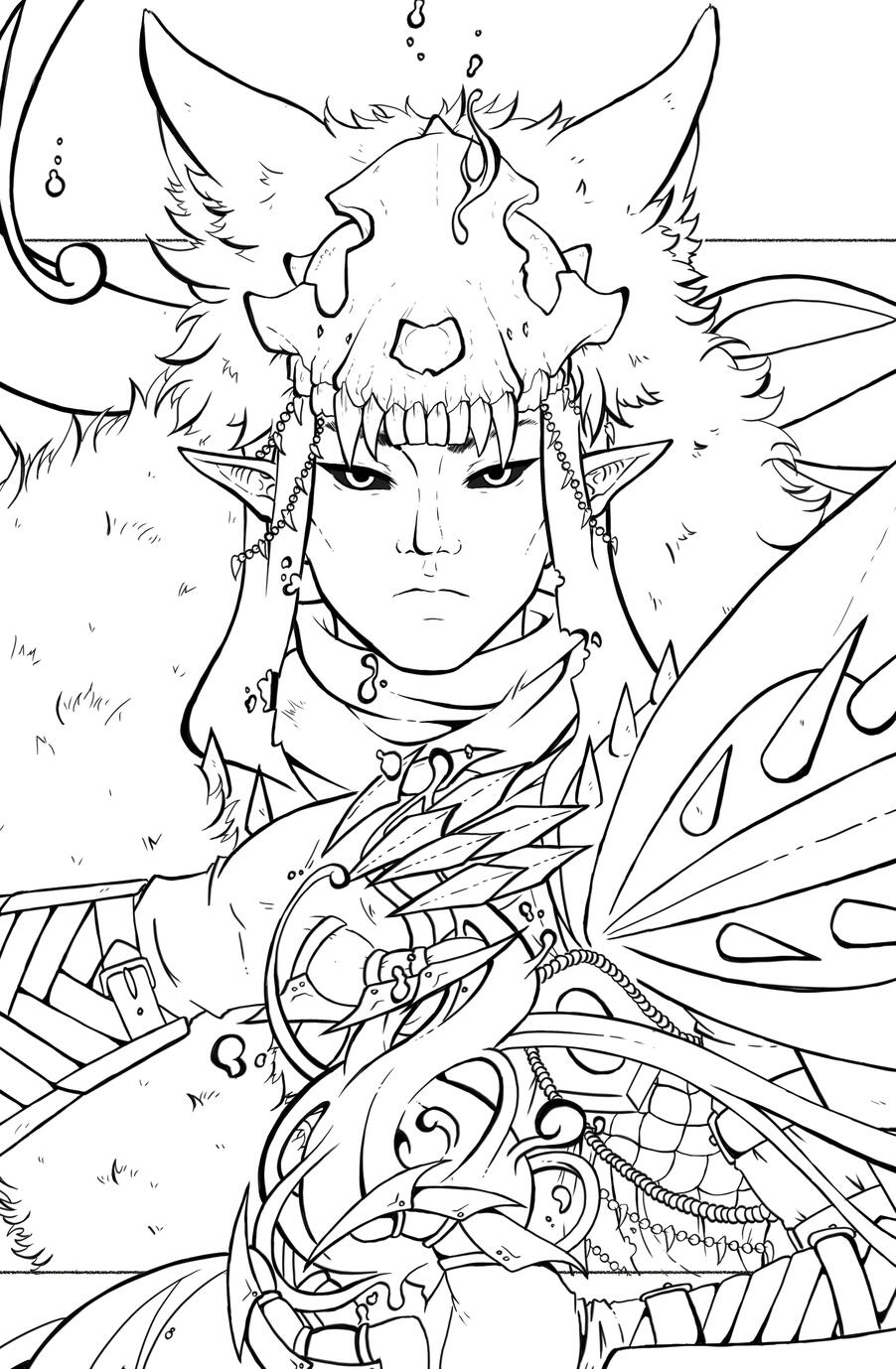 Lineart: $85 USD